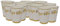 ZENZERO® - STOVIGLIE per FESTA MATRIMONIO OGGI SPOSI ORO in Carta MONOUSO - (12 Bicchieri), MAT_006