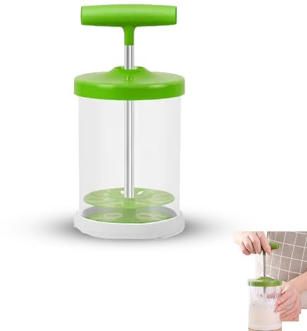 Manueller Milchaufschäumer, Schlagsahne Maker Handheld DIY Schlagsahne Spender Perfekte Creme Schlagsahne Maker DIY Handcreme Mixer für Home Kitchen