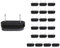 QKEPCY 20 Piezas Deslizadores Rectangulares Muebles Clavos Fieltro Protectores Suelo Almohadillas Antideslizantes Sillas Mesas