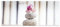 wandmotiv24 Leinwandbild Orchideen und wei�e Steine - Wellness 120x50cm (BxH) Bilder auf Leinwand, Dekoration Wohnung modern M0959