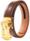 white deer belt (Gold und Braun, 115cm)