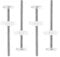 Pressure Mounted Bolts for Stair Gate, Stairgate Fittings Parts M8 Spindle Rods Screw Extention Bolts Replacement for Baby and Pet Safety Gate Stairs 8MM*125MM