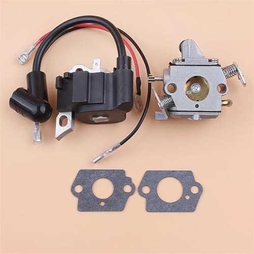 LALAL Kit de carburador y bobina de encendido Carby for motosierra Stihl 017 018 MS170 MS180 MS 170 180 1130 120 0608/1130 400 1302 posventa