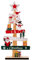 ParPix Holz Weihnachtsdeko, Weihnachten Tischdeko, Weihnachtsmann Dekoration, Merry Christmas Tischdeko, Bunt Holz Weihnachtsdekorationen, Weihnachten Geldgeschenk Geburtstag, Tischdeko Weihnachten