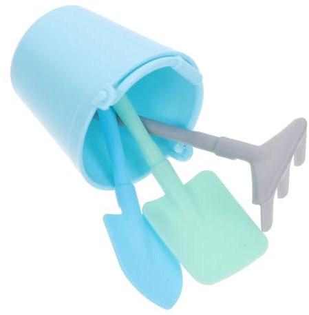 JOINPAYA 3 Sätze Für Gartengeräte Kleiner Eimer Gefälligkeiten Für Strandpartys Sandeimer Und Schaufeln Für Sandkastenspielzeug Mini-gartengeräte Schneespielzeug Pp