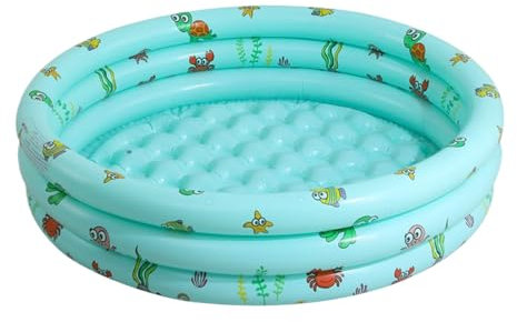 Aufblasbares Familienbecken - Aufblasbares Planschbecken – Familien-Lounge-Pool für Kinder und Erwachsene – Faltbares Outdoor-Planschbecken für Kinder, Erwachsene, Männer, Mädchen und Kleinkinder