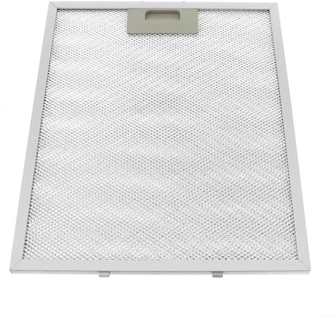 HpLive 1/2 Stück Dunstabzugshaube Fettfilter 340x280x9mm Edelstahl Metallfilter 5-Schicht Ölfilter Ersatz für Abzugshaube Zubehör(1pc)
