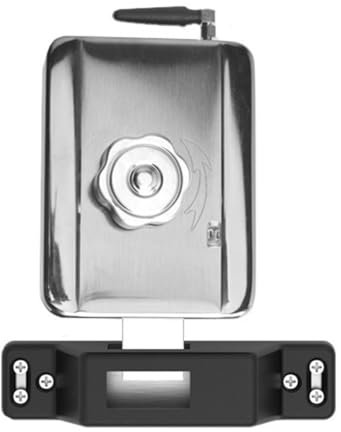 Serratura elettronica integrata con telecomando serratura per porta con 2 serrature a distanza per cancello antiruggine facile installazione sicura serratura senza chiave