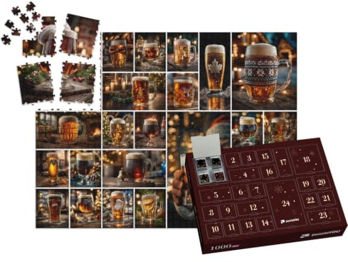 puzzleYOU: Puzzle-Adventskalender | „Bier & Besinnlichkeit – EIN Prost zur Weihnachtszeit“