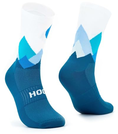 HOOF - Laufsocken Herren & Damen – Ultralight, Gepolstert & Blasenfrei – Atmungsaktive Sportsocken für Marathon, Triathlon & Wettkampf - Elite Pro
