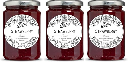 Tiptree | Mermelada de Fresa - Pack 3 botes x 340 g.
