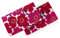 Marimekko - Kissenbezug-Set, Baumwoll-Perkal-Bettwäsche, Glatte und Coole Heimdekoration (Mini Unikko Rot, Standard)
