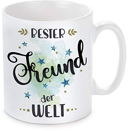 Tasse mit Motiv Modell: Bester Freund der Welt