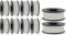 PLA Filament 1,75mm 3D Drucker oder Stift 10 er Set 10x 1Kg weiss weiß