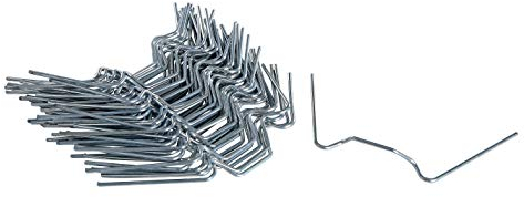 ESTEXO Gewächshaus Klammern Befestigungsklammern Klemmen Zubehör 79 mm Montage Zubehör Befestigungsklemmen für Gewächshausplatten Hohlkammerplatten (50 Stück)