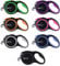Jenny Wren Tangle-Free, Retractable Dog Lead with Anti-Slip Handle; 8M / 26FT Reflective Strong Nylon Tape/Ribbon; One-Handed Brake, Pause, Lock Blue
