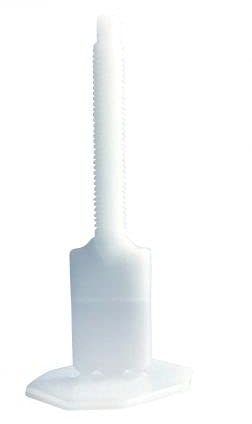 CHICHL GUTJAHR IndorTec FN 1,5 mm, 2.000 Gewindelaschen für Nivelliersystem/Fliesen Meister Fliesenverlege/weiß