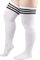 DRESHOW Grossa Taglia Donna Calzini da Ginocchio Coscia Alta Calze Stivali Calze Sopra il Ginocchio Calze per Cosplay Sportivo