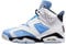 Air Jordan 6 Retro UNC White