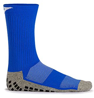 Joma Unisex Adult Non-Slip Running Socks, Blue Royal, Medium, 2 Count