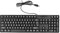 Wired Large Print Keyboard, 104 Keys Typewriter Plug and Play USB Keypad Ergonomic Design Compatible with Laptop Full Size Gadgets for International Desktop Computer Notebook Elderly Character