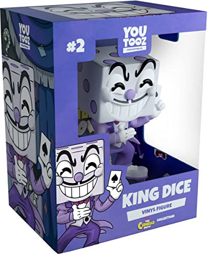 You Tooz 61487 Cuphead King Dice Sammlerstück Vinyl-Figur, 11,4cm Höhe