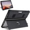 SSS·GRGB Protective Case for Microsoft Surface Pro 7+/7/6/5/4/Pro LTE 12.3-Inch - Slim All-in-One Rugged Cover with Hand Strap, Compatible with Type Cover Keyboard & Adjustable Stand (Black)