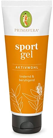 PRIMAVERA Aktivwohl Sport Gel 12 x 75 ml – Lockerung beanspruchter Bänder und Sehnen nach Überanstrengung, Fehlbelastung - Aromatherapie – beruhigt, entspannt die Haut – vegan