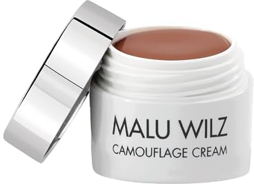 Malu Wilz Camouflage Cream Nr. 6 Walnut Brown Squirrel 5g I Camouflage Make up stark deckend I Wasserfeste Concealer Creme für jeden Hauttyp I Zum Abdecken von Tattoos und Hautanomalien
