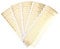 Lurrose 500pcs Self Adhesive Jar Labels Gold Tamper Seals for Canned Foods Removable Stickers