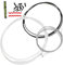 POPETPOP 1 Set Bike Brake Cable S Shape Rotation Clip Buckle Derailleur Line Bike Brake Wire Front Rear Brake Inner Cable White Abs Plastic