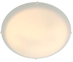 Nordlux Standard 38 Deckenleuchte Weiß – E27 Fassung, max. 2x60W, IP20, dimmbar, klassisches Design für Wohnzimmer, Flur & Schlafzimmer