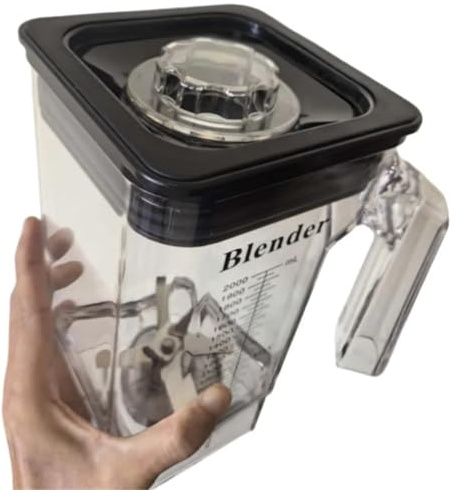 Recipiente For Licuadora De 2000 Ml, Jarra Universal For Licuadora De Alimentos Kkitchen