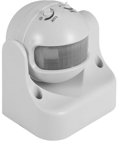 Damavat PIR Infrared Motion Sensor AC110V-220V Motion Detector Adjustable Switch for Indoor and Outdoor Multiple Scenarios
