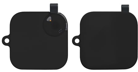 kwmobile Sprachrekorder Schutzhülle kompatibel mit Anker Soundcore Work Hülle - Case für Diktiergerät mit Smartphone Befestigung - Schwarz