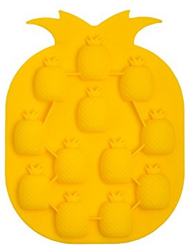 Silikon-Eiswürfelform mit Ananas-Motiv
