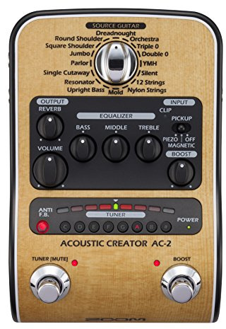 Zoom Zoom AC-2 Acoustic Creator Tappo per orecchie 6 Centimeters Nero (Black)