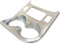 HIGH FLYING für Qashqai J11 2014-2020 Interieur Mittelkonsole Getränkehalter Dekor Silber Matt (für Sitzheizung)