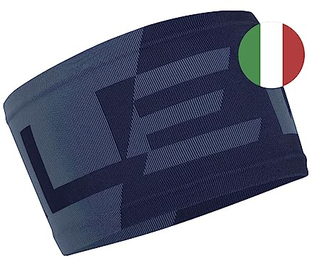 Made in Italy Salewa PEDROC Seamless Headband Stirnbänder, poseidon/8710