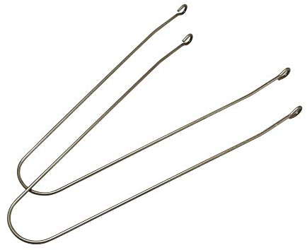 P2R Paar Schutzbleche aus Edelstahl 26-650B