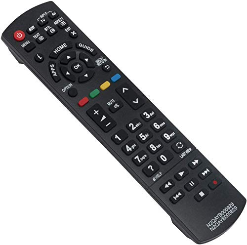 N2QAYB000928 Fernbedienung Fit for Panasonic Vier TV TX-39AST656 | TX-39ASW754 TX-39ASX659 TX-47AS740E TX-47AS750E TX-47ASE650 TX-47ASM651 TX-47ASW754 TX-55AS740E
