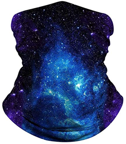 Youning 3D Multifunktionstuch Mundschutz für Ski Laufen Fahrrad und Motorrad Fahren Schlauchschal Winddicht Halstuch Face Shield Staubdicht Mundschutz Tuch Herren Damen waschbar Bandana