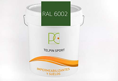 COLAMINA PINTURA PISTAS DEPORTIVAS VERDE 25 KG.