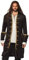 Boland 74176 - Piratenjacke für Herren, schwarz-gold, Mantel für Männer, Seeräuber, Freibeuter, Kostüm, Karneval, Mottoparty