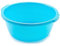 Tradineur - Cubo, Barreño, Tina Multiusos - Fabricado en plástico - Producto y Utensilio de Limpieza - Forma Redonda - Apto Uso Alimentario - Capacidad de 5 litros - Ø 28 cm - Color Azul