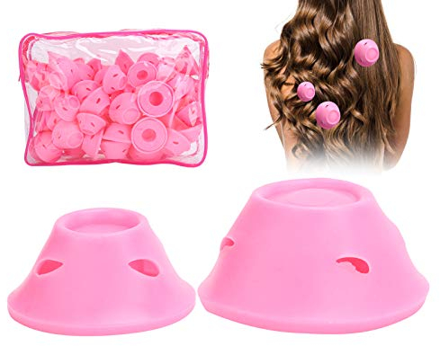80 Stück Magic Lockenwickler Lockenwickler Set Pilz Lockenwickler Silikon Waschbar Haar Friseur Curling Werkzeuge