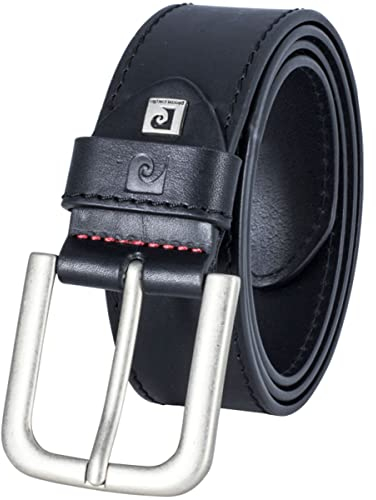 Pierre Cardin Herren Gürtel, schwarz, Bundweite 95 cm Gesamtlänge 110 cm W 37.5 L
