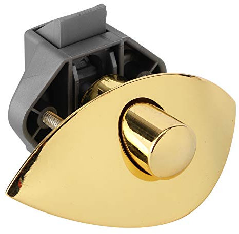 Push Button Catch Door Lock, 12-25 mm Schlüssellose Schranktür Schaltflächen Schlösser Gold Zinklegierung Druckschloss Verriegelung Türschloss für RV, Yachten, Wohnmobil
