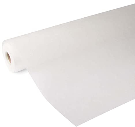 Fresco Vorgestrichen Glasfaservliestapete Rauten Weiss 50mx1m (119g/m2) | Tapeten Wohnzimmer, Wandverkleidung Weiß 5000 x 100