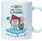 Taza (Gato Ser Humano Hombre) Tazas Originales de café y desayuno para Regalar a Amantes de las mascotas - Cuanto mas conozco al ser humano más me gusta mi gato hombre - Cerámica 350 ml